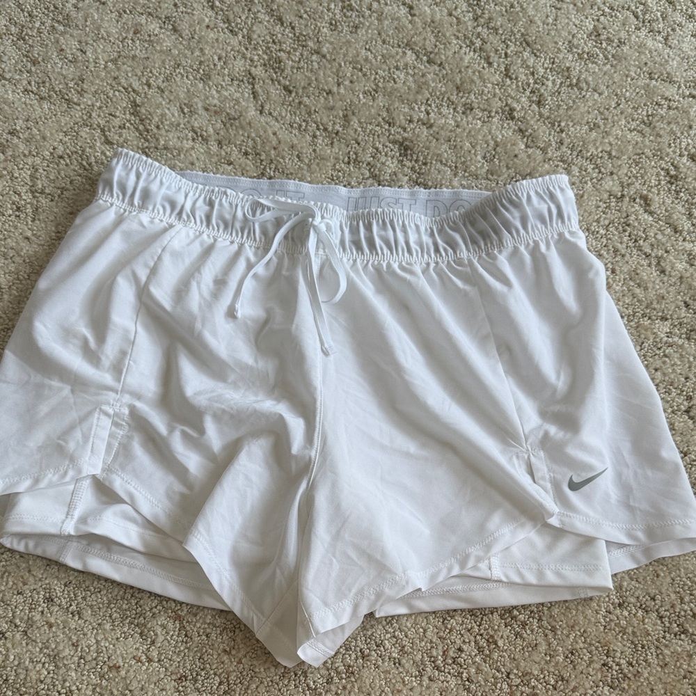 Nike White Shorts